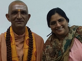 With Swami Niranjan Of Bihar School Of Yoga