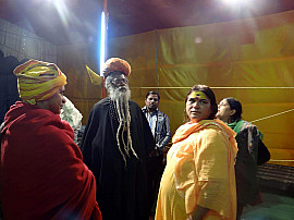 With Ma Kalyani & ATM Baba